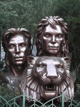 ラスベガス 手品 マジシャン ジークフリート＆ロイ 直筆サイン★ホワイトタイガー ラスベガス 手品 マジシャン ジークフリート＆ロイ 直筆サイン